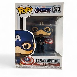 Funko Pop! Captain America 573 Avengers Endgame Marvel Disney‎ Vinyl Figure Toy